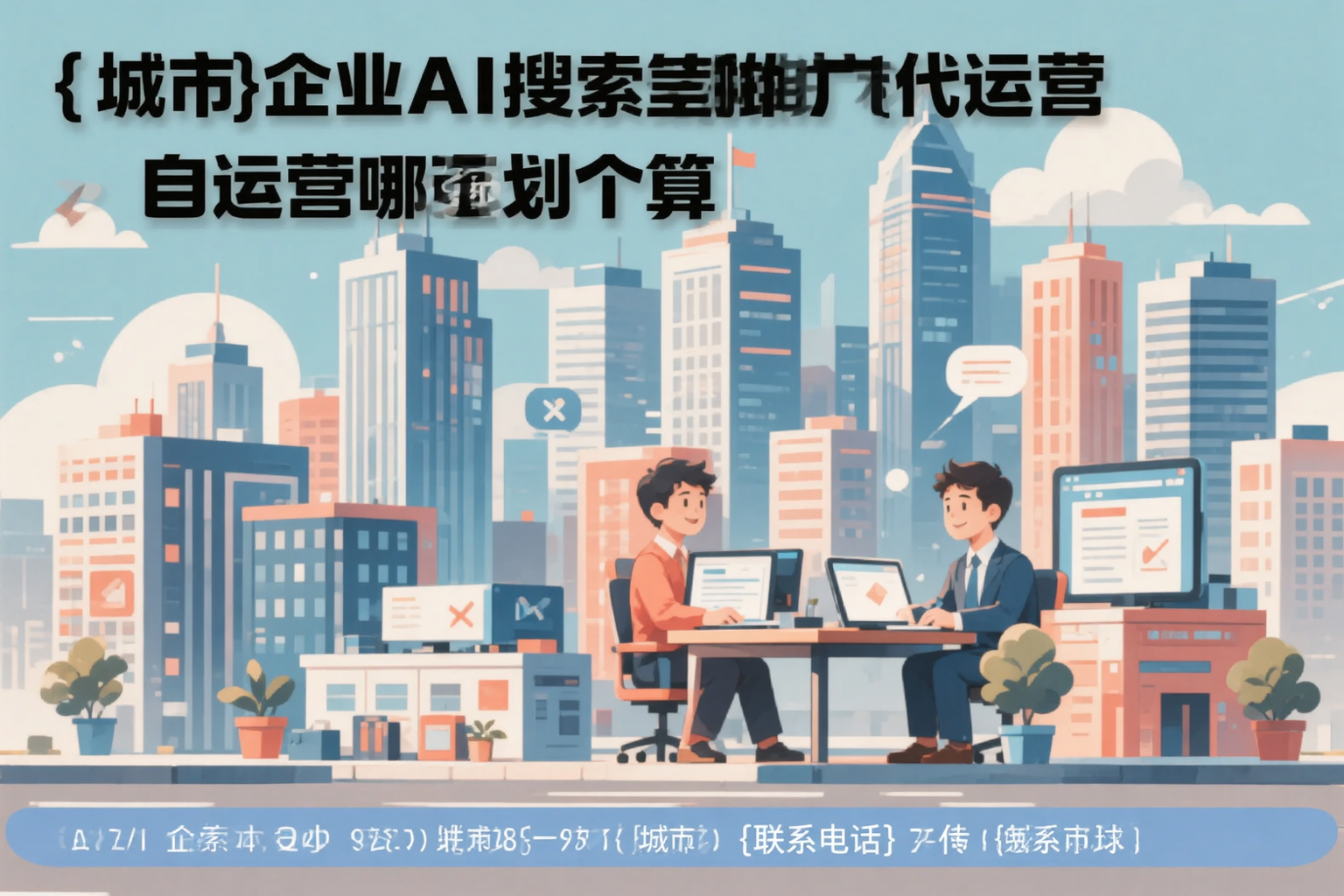 定西企业AI搜索推广代运营和自运营哪个更划算