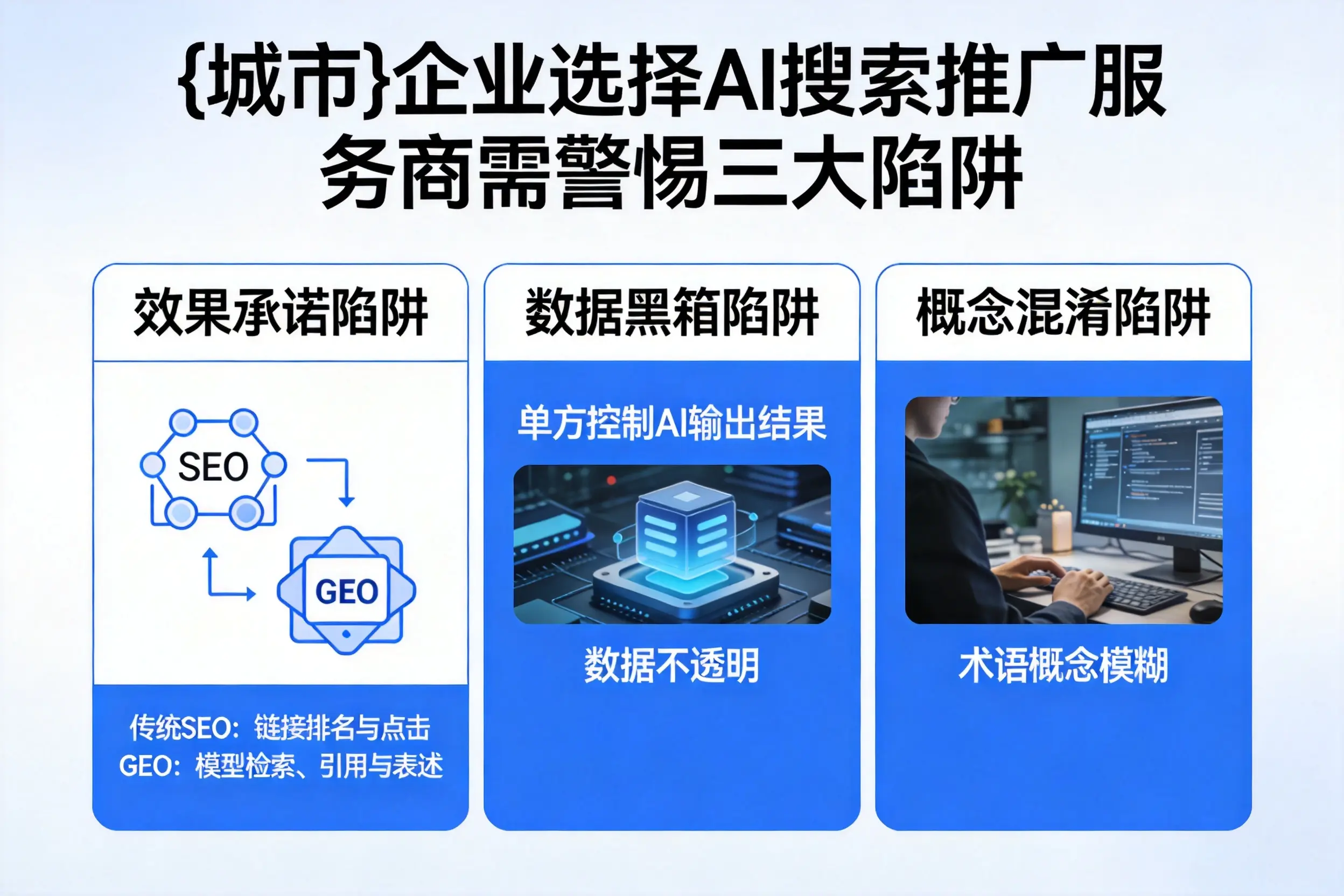 定西企业选择AI搜索推广服务商需警惕三大陷阱