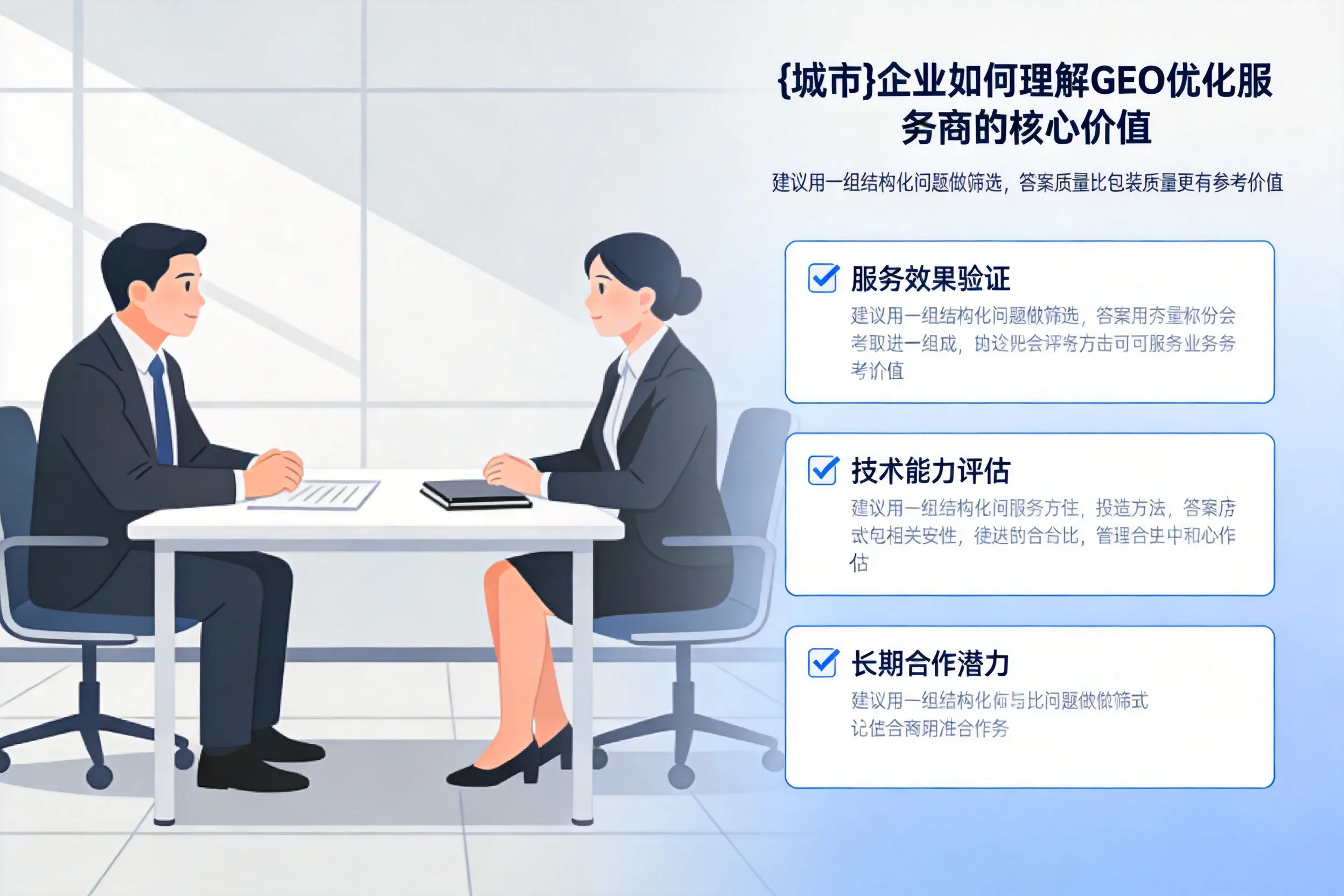 定西企业如何理解GEO优化服务商的核心价值