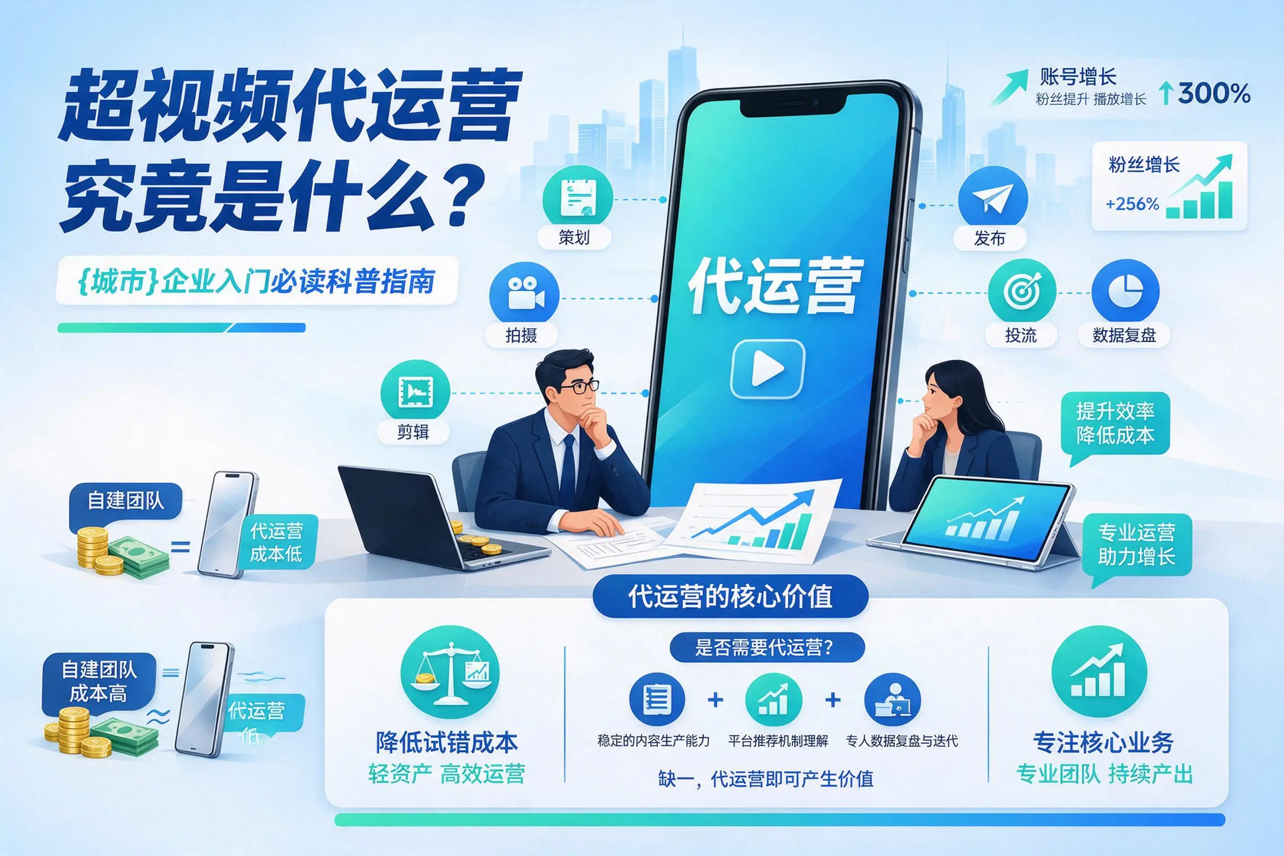 短视频代运营究竟是什么？定西企业入门必读科普指南