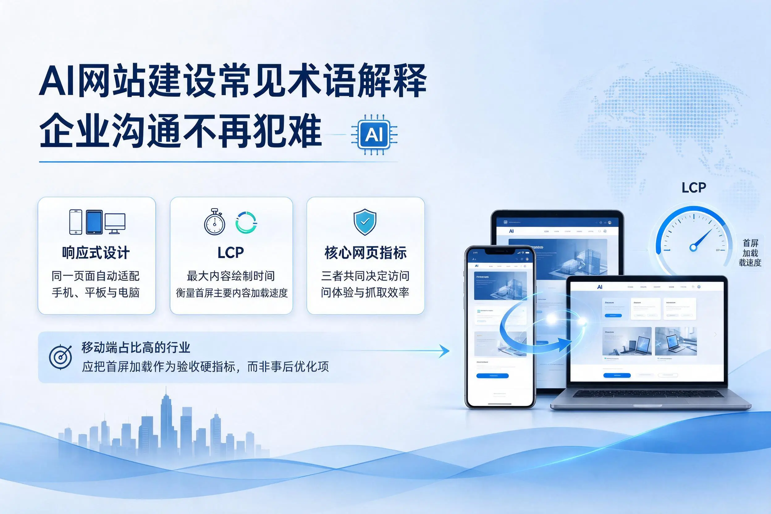 AI网站建设常见术语解释，定西企业沟通不再犯难