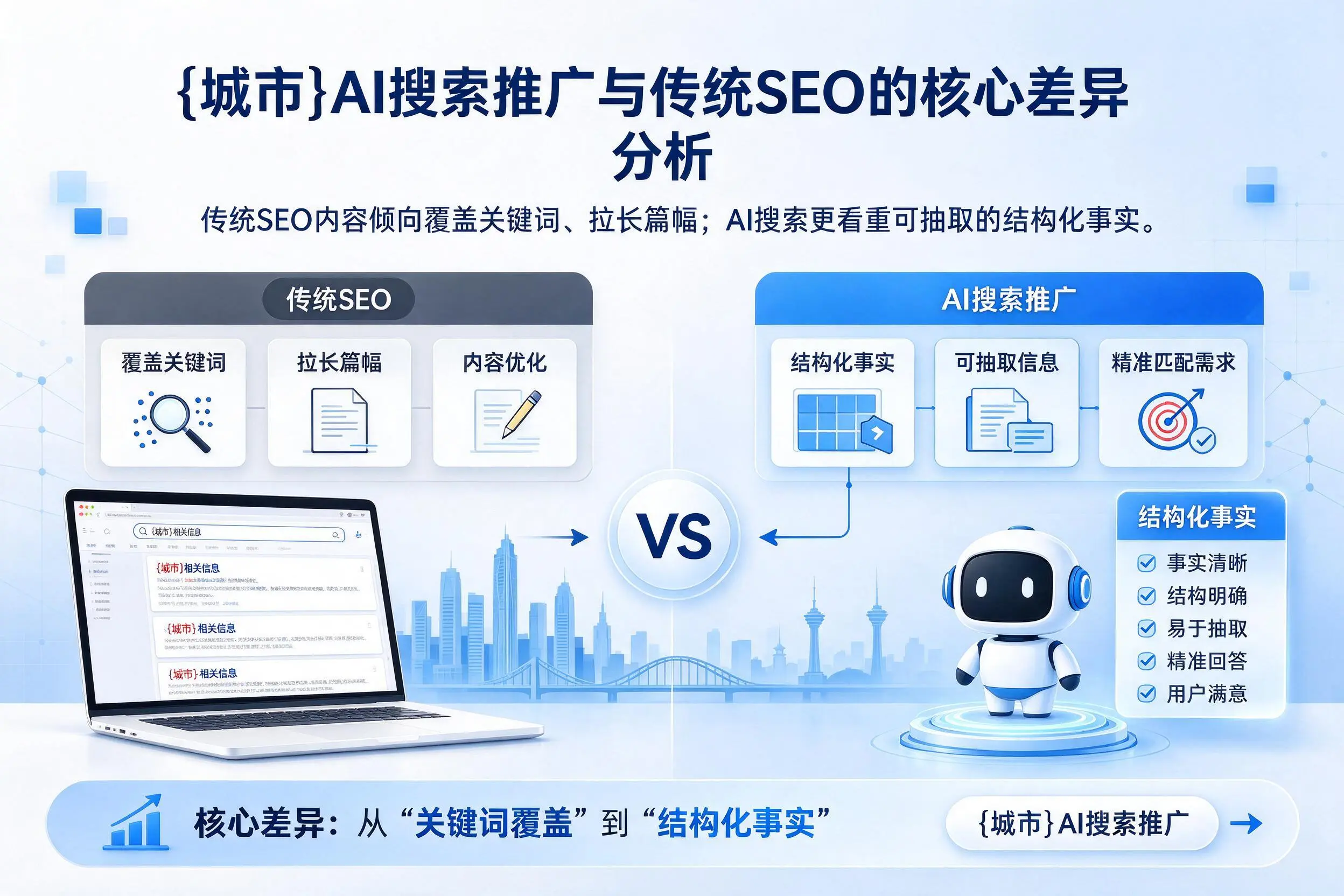 定西AI搜索推广与传统SEO的核心差异分析